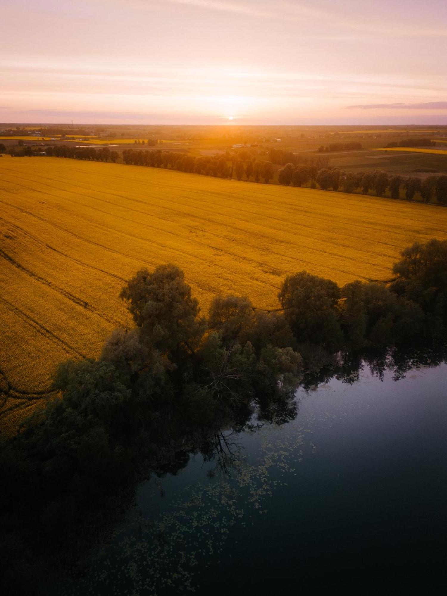 Palac Srodka Chrzypsko Wielkie Buitenkant foto