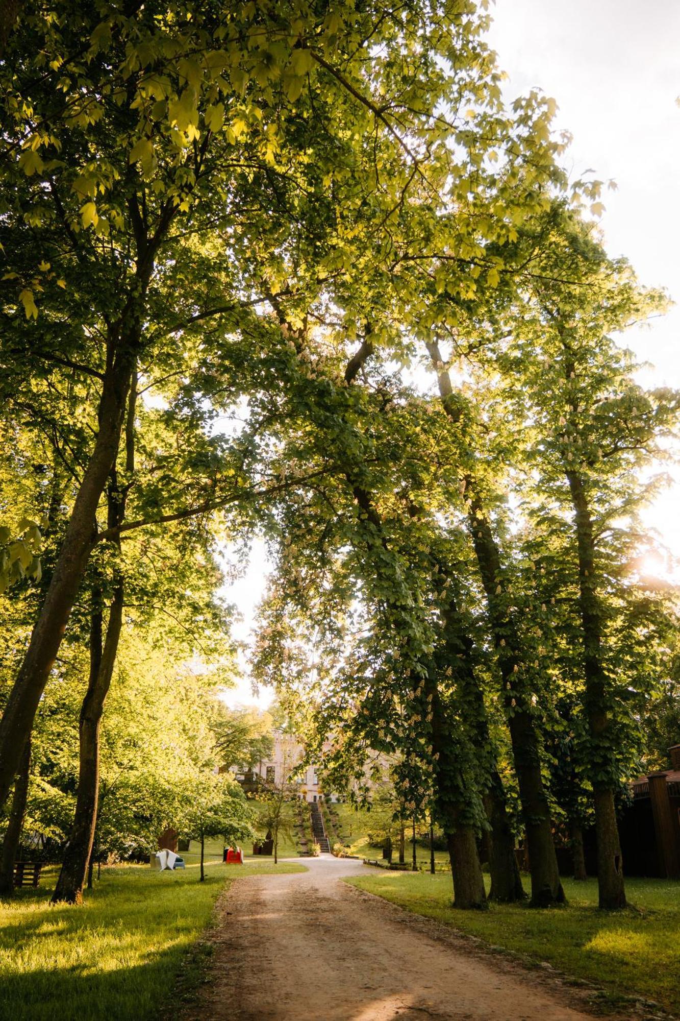 Palac Srodka Chrzypsko Wielkie Buitenkant foto